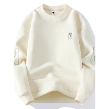 秋冬季新款青少年衛衣男孩初中高中學生加絨加厚大童秋裝保暖上衣