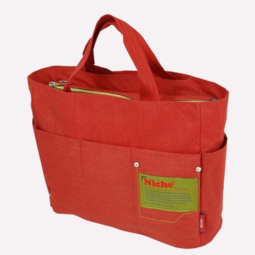 【Niche 樂奇】輕盈手提包 拉鍊手提袋 多隔層收納包 包中包 購物袋  NCL-5313