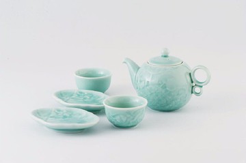 安達窯-雕刻圓滿壺組