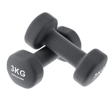 comet 經典防滑啞鈴 灰色  3kg  2個