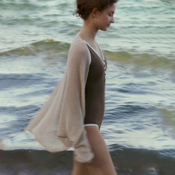 Laze 柔風輕曳罩衫-柔米