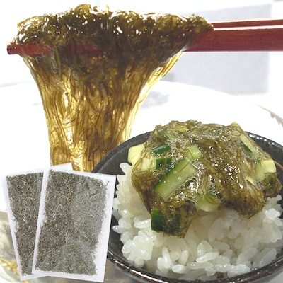 北海道産がごめ納豆昆布／２セット同時購入で1袋プレゼント／話題のネバネバ食品！食べやすい細切りカット！