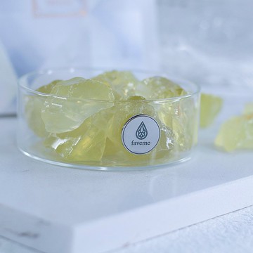 天然擴香礦石 櫸木-極光燈組 黃水晶