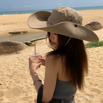 台灣熱賣漁夫帽定製印logo速幹可折疊戶外登山印字徒步透氣遮陽帽防曬帽子0520 FNGO
