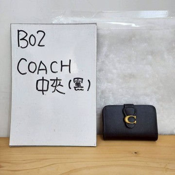 21B602_COACH中夾/黑