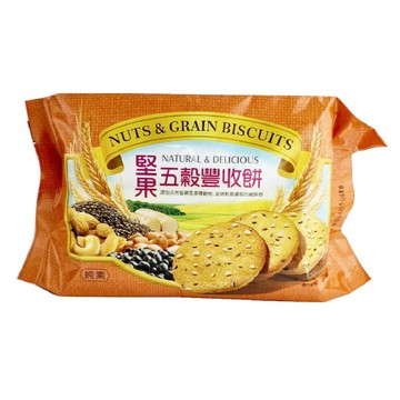 其他餅乾 鑫聚 堅果五穀豐收餅 280g