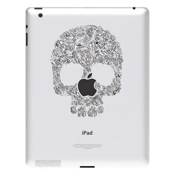 Ozaki iCoat Relief new iPad/iPad 2專用仿鋁材質浮雕機背貼紙