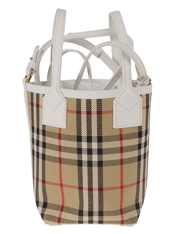 Burberry Check Bucket Bag