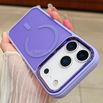 電鍍合金鏡框殼 磁吸防摔殼 適用於 蘋果 iPhone 17 16 15 Pro max plus 手機殼 保護殼 硬殼