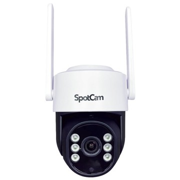 SpotCam PT1 超高清 3K 防水 IP65 全彩夜視可旋轉監控攝影機