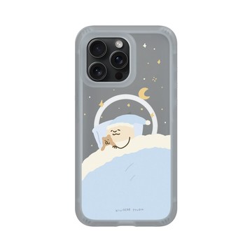 iPhone 15 Pro Max AirX 流變灰 - 咻咻熊 XiuXiubear - 晚安泥