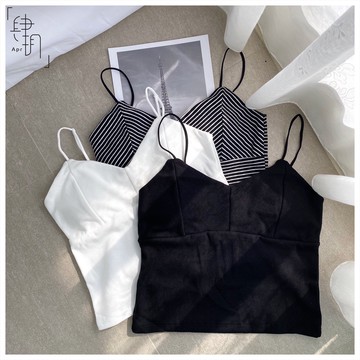 日牌WEGO可調式細肩帶背心（附襯墊）