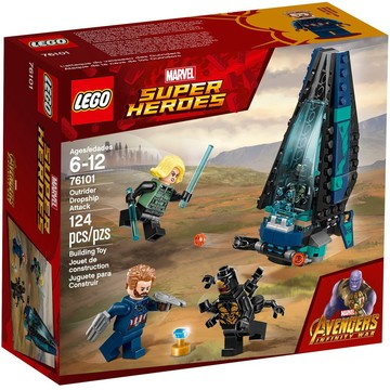 【台中翔智積木】LEGO 樂高 76101 Outrider Dropship Attack 美國隊長 黑寡婦
