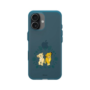 iPhone 17 Clear (相機按鈕) 夜幕藍 - Disney - Lion King 迪士尼-獅子王 - 獅子王 Le Roi lion - Simba et Nala