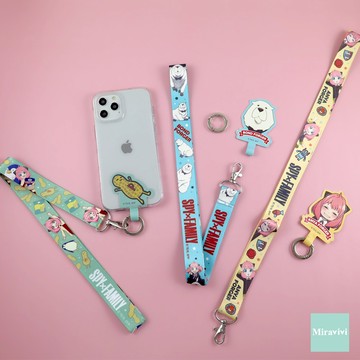 間諜家家酒-掛繩夾片指環扣(三款)