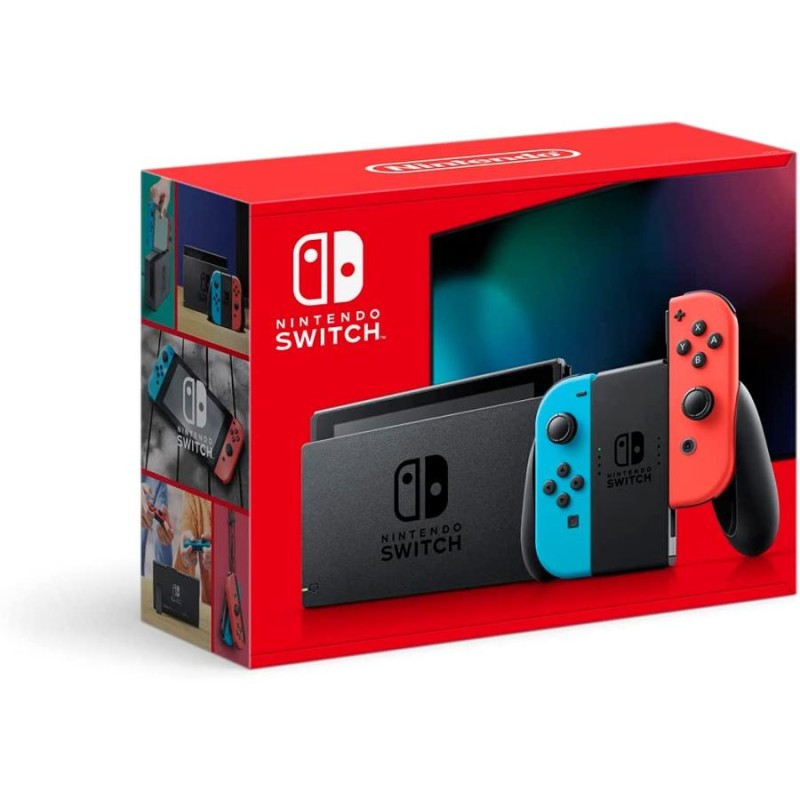 新品】Nintendo Switch Joy-Con(L) ネオンブルー/(R) ネオンレッド ...