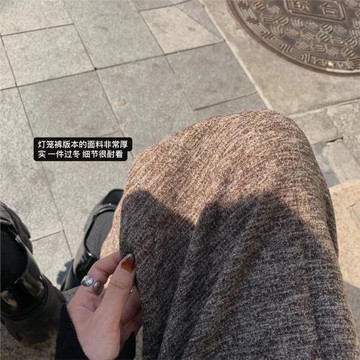 私服分享 嬌俏也酷颯~很摩登時髦靴褲 厚厚九分燈籠版/翻邊小直筒