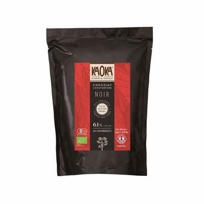 カオカ オーガニックチョコ トロアコンチネンツ 61％ 1kg