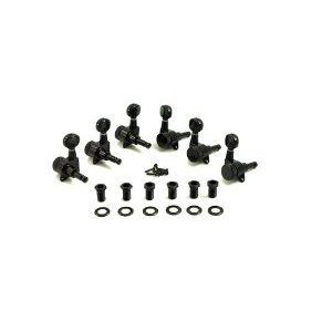 KlusonR Locking Tuners In Line Right Hand Black