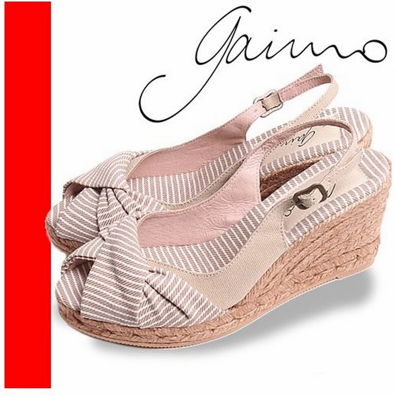 ガイモ サンダル レディース ウェッジサンダル ウェッジソール おしゃれ ヒール 厚底 バックストラップ Gaimo Chupa Lona アウトレット 通販 Lineポイント最大0 5 Get Lineショッピング