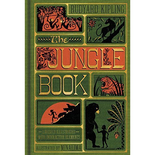 The Jungle Book (Illustrated with Interactive Elements) (Harper Design Classics)