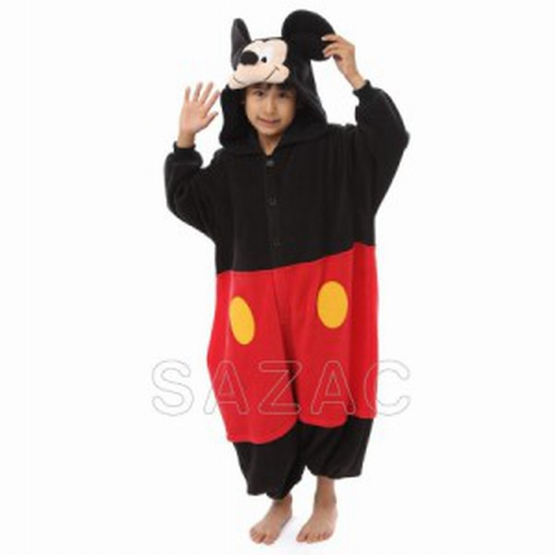 子供用 フリース 着ぐるみ ミッキーマウス ディズニー コスプレ 仮装 サザック Rbj 026 通販 Lineポイント最大1 0 Get Lineショッピング
