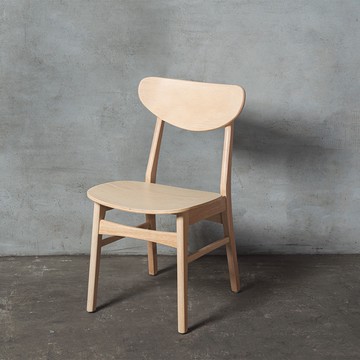 【H&D東稻家居】洛基實木餐椅/休閒椅【SGL/CK109Y】