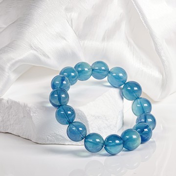 頂級魔鬼海藍寶裸串 ｜ 13mm