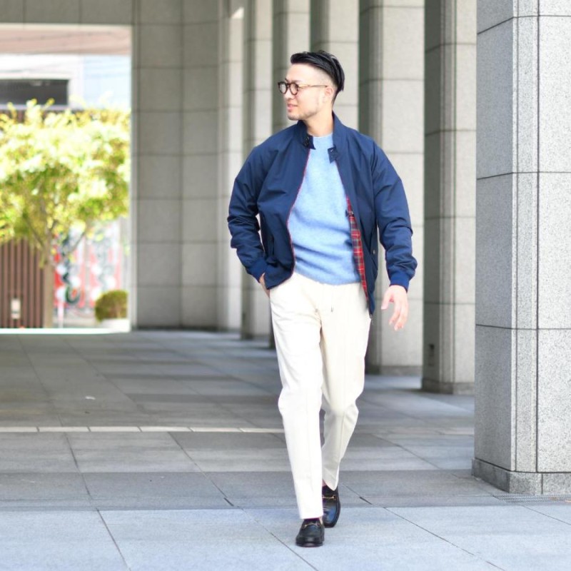 BARACUTA【バラクータ】G9 ORIGINAL BRCPS0001 309 NAVY コットン  