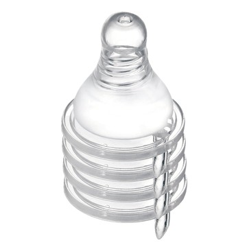 Simba 小獅王辛巴 超柔防脹氣標準圓孔奶嘴 L  6個月以上  4個