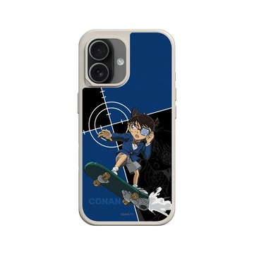 iPhone 17 SolidX 貝殼灰 - Detective Conan - 柯南與滑板
