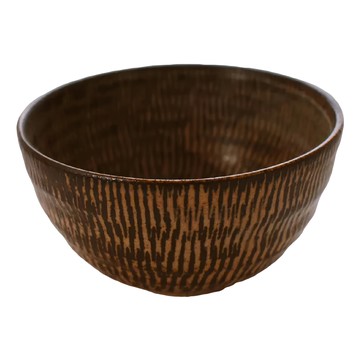 KANNA 日本製 陶瓷碗 寬13.5cm 高7.5cm 容量480mL  伊賀點紋  1個