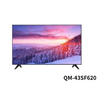 【SAMPO 聲寶】QM-43SF620 43型 QLED 量子點聯網液晶顯示器(無視訊盒)