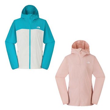The North Face 北面 防曬連帽外套 女裝 抗UV 涼感 藍白/粉【運動世界】NF0A8CJZAEB/NF0A8CJZLK6