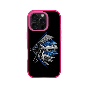 iPhone 16 Pro Clear 粉漾桃 - Assassin's Creed - AC 3 Connor