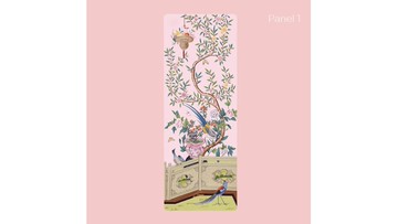 加拿大 Sugarmat  水墨暈染瑜伽墊 經典款 粉彩鵲林