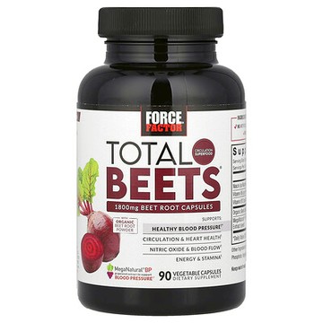 Force Factor, Total Beets®，90 粒素食膠囊