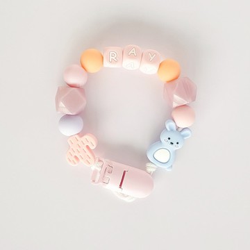 客製化 27公分 RAY 兔子 仙人掌 奶嘴鏈