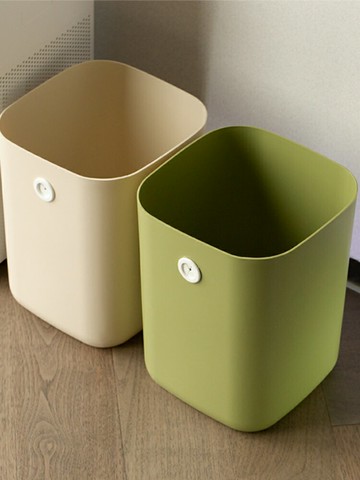 垃圾桶家用廚房客廳臥室宿舍辦公室廁所衛生間高顏值大容量廢紙簍/收納桶/垃圾桶/塑料桶