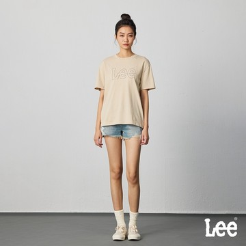 Lee 301 牛仔短褲 女 淺藍洗水 LB422014240