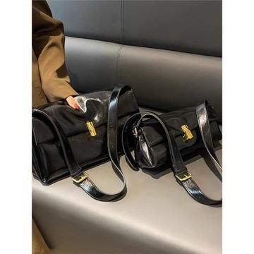 法國MKDA法棍包女2025新款高級質感真皮腋下包包大容量單肩斜挎包