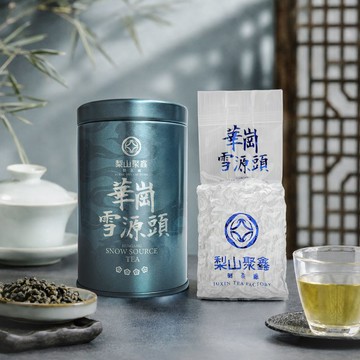 【聚鑫製茶】華崗・雪源頭 | 手採高山烏龍茶 | 75g_付專屬茶罐