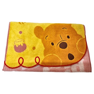 MARUSHIN 丸真 長毛巾 34 X 80公分 100% 聚酯纖維  POOH  1條