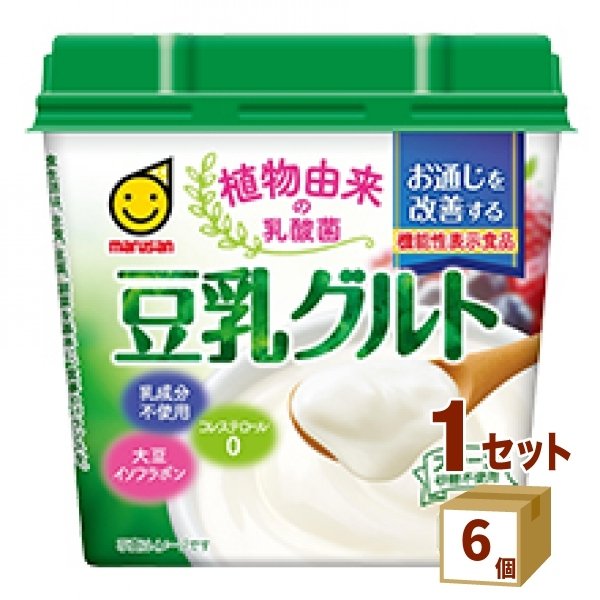 マルサンアイ 豆乳グルト 機能性表示食品  400g×6個