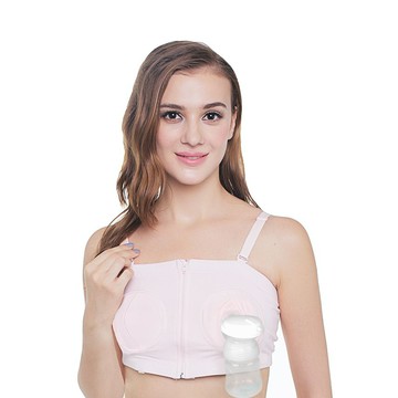 MOOIMOM 沐伊孕哺 擠乳器專用免手扶哺乳內衣-多款可選