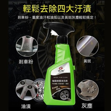 【三聯發票】汽車輪轂清洗劑 鋼圈強力去污劑 車用輪轂翻新除鏽劑 鋁合金去鐵粉 GHJY