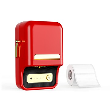 [精臣Niimbot]B21S 標籤機組（內含一組白色標籤紙） 熱感應標籤機—紅色
