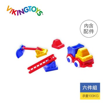 瑞典 Viking toys 變身工程車(6件組) 81620