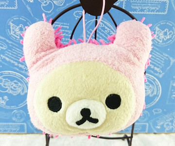 【震撼精品百貨】Rilakkuma San-X 拉拉熊懶懶熊 吊飾 粉 震撼日式精品百貨