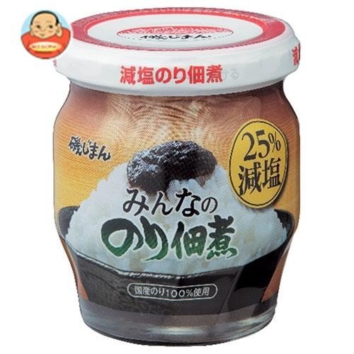 磯じまん みんなののり佃煮 25％減塩 145g瓶×12個入